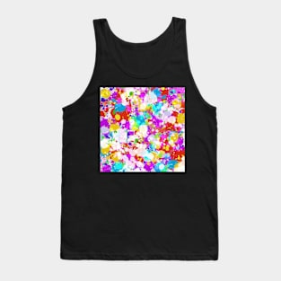 Ready to Party - Abstract Pattern Design Tank Top